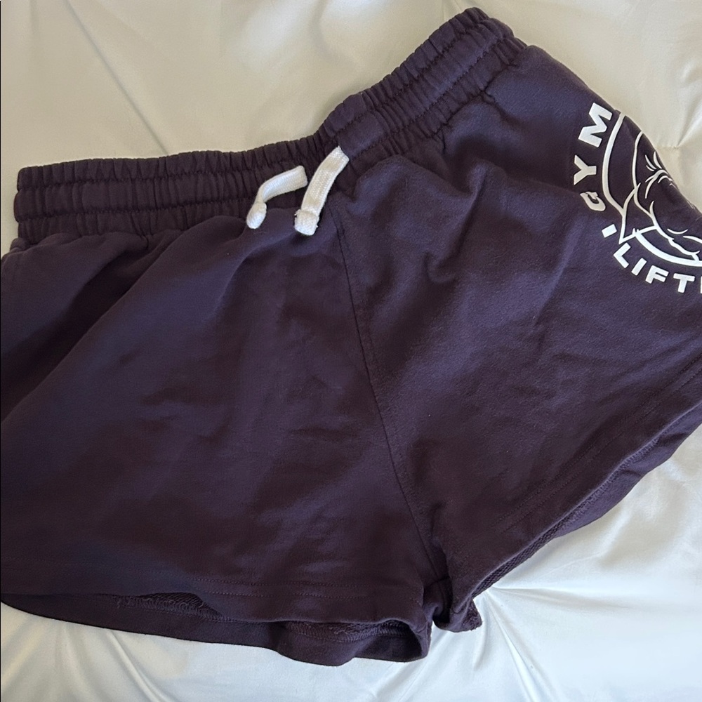Gymshark Purple Athletic Shorts
